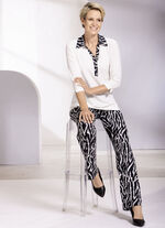 Poloshirt met contrasterende afwerking 