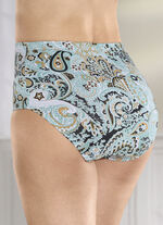 Pak van vijf slips met bont printmotief 