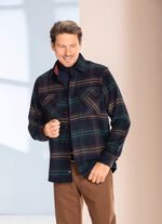 Geruit overshirt van "Milano Italy" 