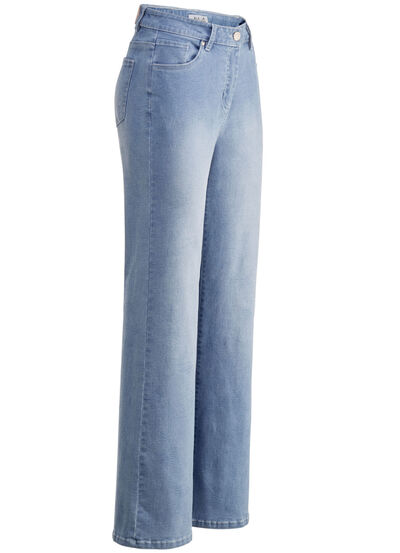 Jeans in het nieuwste vingerafdrukdesign 
