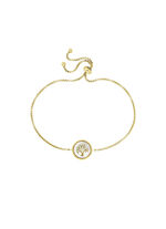 Levensboom armband met parelmoer inleg 