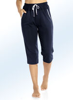 Capribroek met decoratief lint MARINE