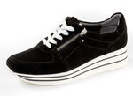 ELENA EDEN, comfortabele damessneakers, breedte G, met uitneembaar voetbed SCHWARZ