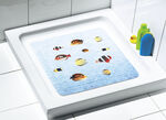 Veiligheidsinzetstukken met vismotieven MULTICOLOR