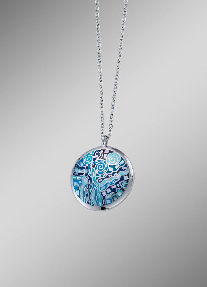 Moderne hanglamp met moza&iuml;ekpatroon 