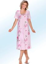 Set van twee kanten nachthemden met korte mouwen 