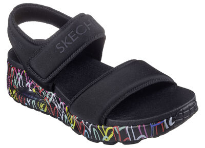 SKECHERS sandaal gemaakt van gewatteerd textielmateriaal 