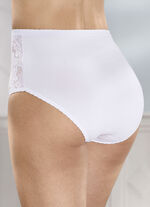 Laurina set van vier slips met elastische kant 