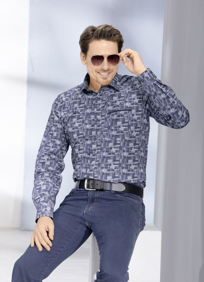 Geweldig shirt "Milano Italië". BLAU