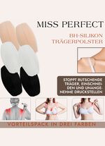 3 paar schouderbandkussentjes, voorkomen dat de schouderbanden in de schouders snijden 