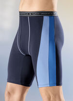 Set van drie lange broeken met elastische tailleband 
