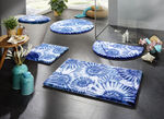 Badmat met antislip achterkant AQUA