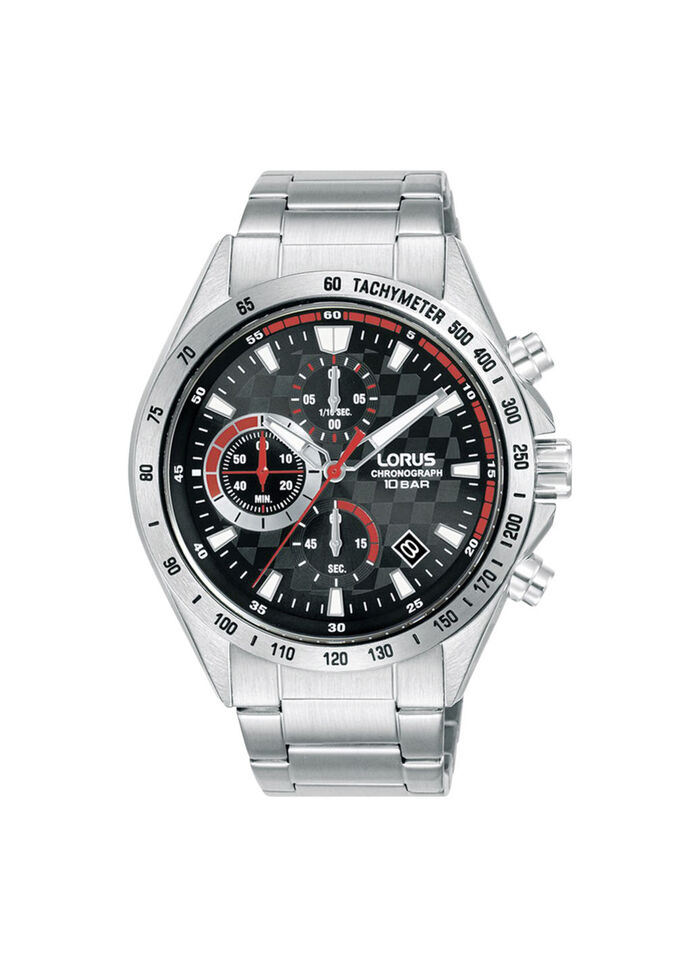 Sportieve quartz herenchronograaf 