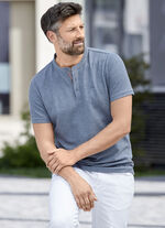 Milano Italië shirt DENIM BLAUW