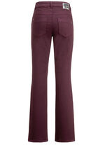 Magische jeans met modieuze, wijdere pijpen BORDEAUX