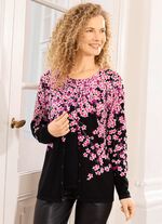 Gebreide twinset van fijn breisel 