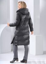 Functionele jas met vaste capuchon 