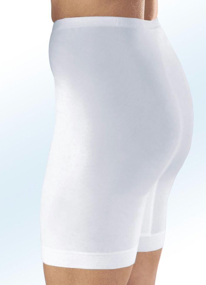 Mey drie-pack onderbroek met elastische tailleband WIT