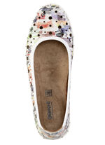 Gemini ballerina met luchtige openingen WEISS