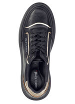 LAURA KENT, trendy damessneakers, breedte H, met uitneembaar voetbed SCHWARZ