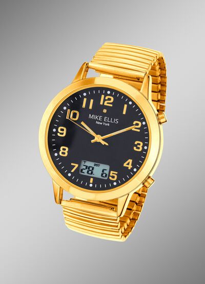 Radiogestuurd dameshorloge met diamant van Mike Ellis New York 