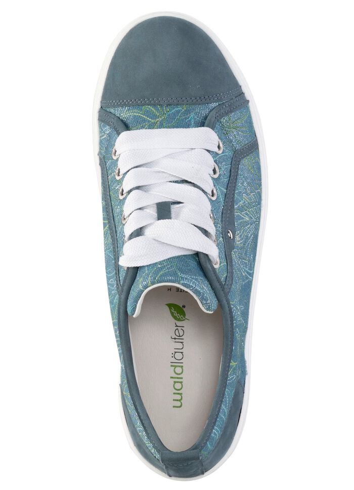 Waldl&auml;ufer veter sneakers met speelse print 