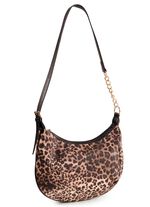 Tas, dames, met verstelbare schouderband met kettingdetail 