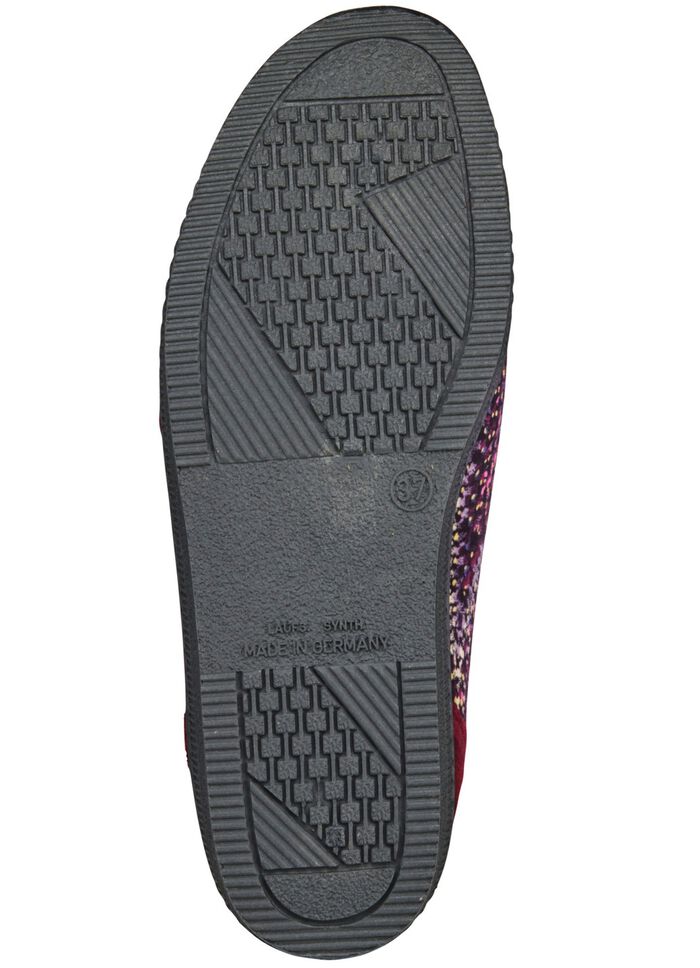 Klassieke damespantoffels, breedte H, met klittenbandsluiting 