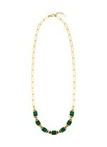 Elegantie ontmoet moderniteit – bezet met synthetisch malachiet 