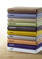 Hoeslakens met Sanfor-afwerking 