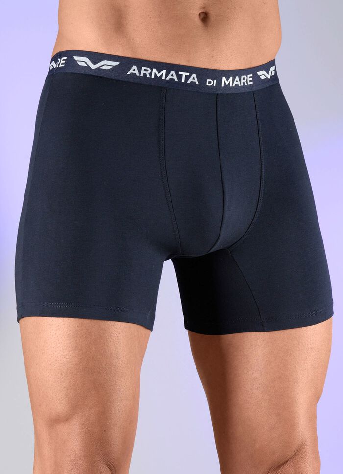 Set van drie broekjes met elastische tailleband 