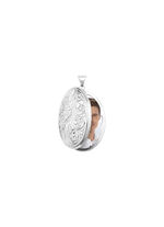 Elegante medaillon van zilver 925/- fijn 
