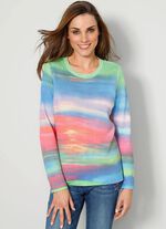 Trui in een geweldig kleurverloop 