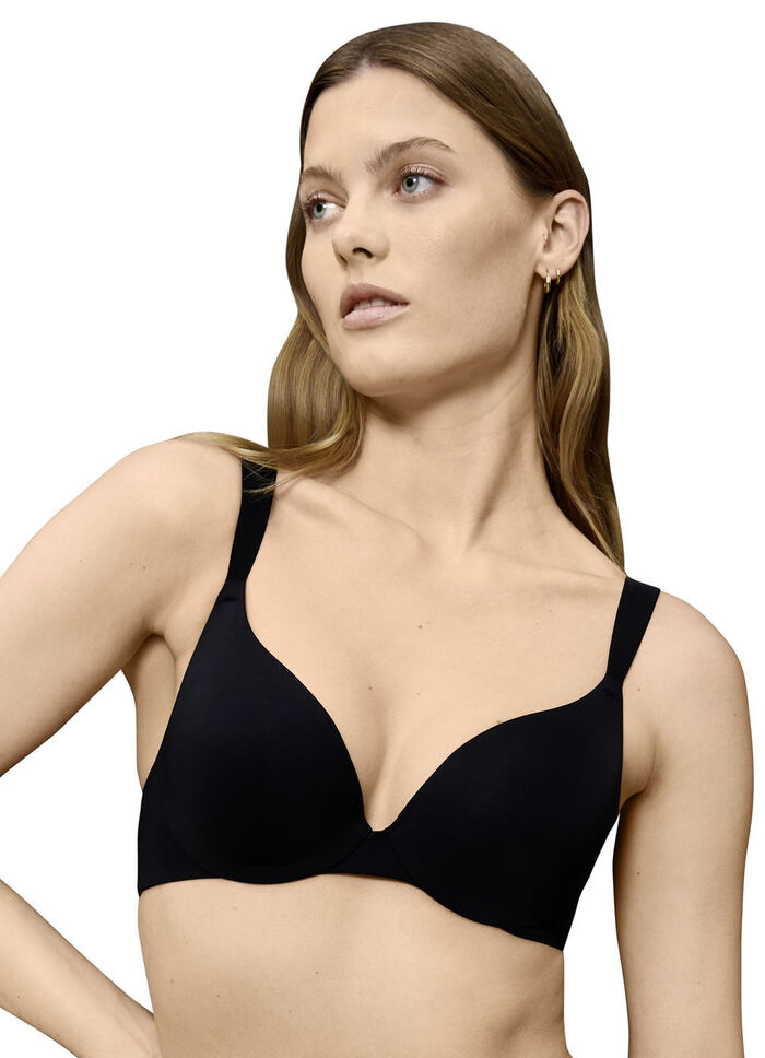 Triumph Body Make-up Illusion beugelbeha voor een magisch decolleté ZWART