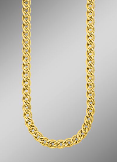 Dubbele kinketting, 4 mm dik 