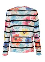 Trui met een elegante bloemenprint 