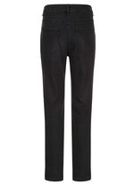 Jeans met leuke applicaties en strass steentjes 