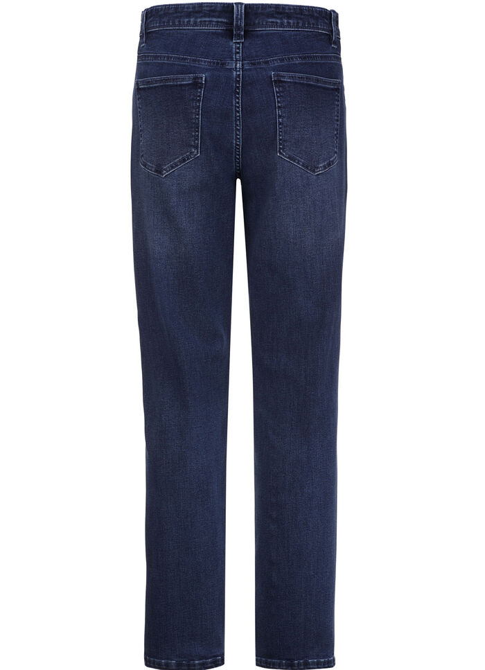 Comfortabele super stretch jeans in 3 kleuren DUNKELJEANS