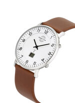 Master Time radiografisch herenhorloge met leren band 