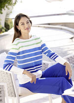 Pullover met een delicaat structuurpatroon 
