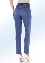 Pull-on-jeans JEANSBLAUW