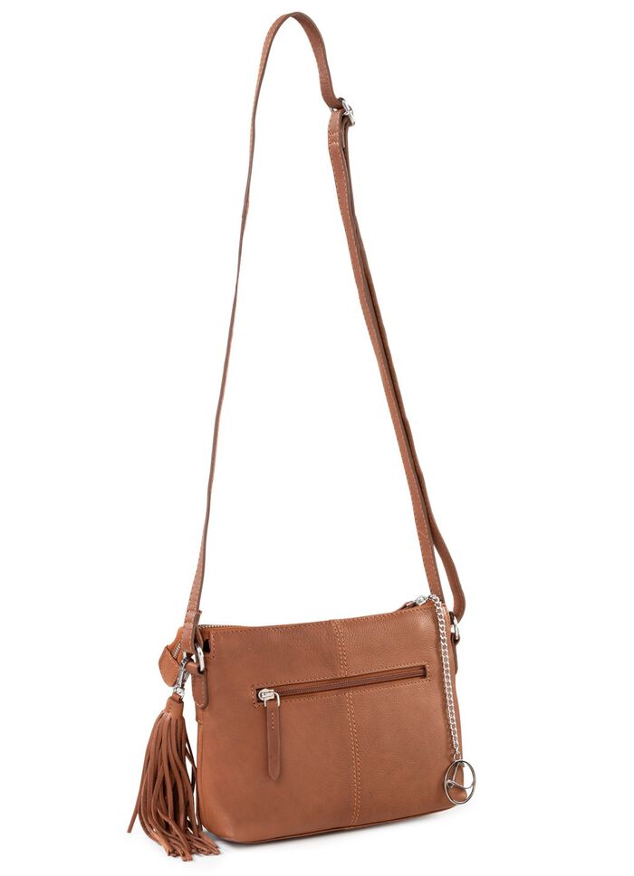 Laurina, tas, dames, met verstelbare schouderband BRUIN