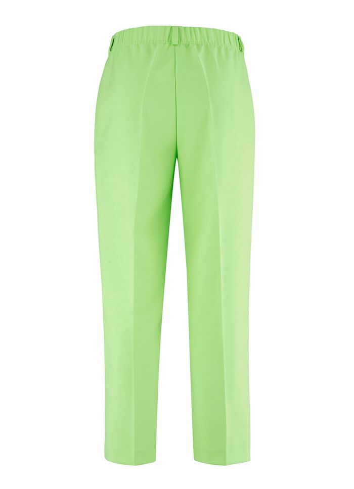 Broek met elastische tailleband aan de achterkant 