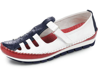 Gemini mocassinpantoffels in een zomers design 