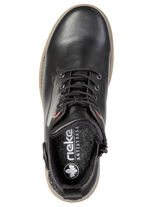 Rieker, klassieke dames enkellaarsjes, met rits SCHWARZ