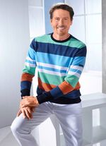 Modieuze trui met ronde hals 