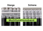 Thermo-verduisteringsgordijn met multifunctionele band 