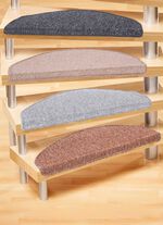 Uiterst onderhoudsvriendelijke trapmatten, erg slijtvast 