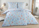 Beddengoedset met ritssluiting van Irisette BLAU