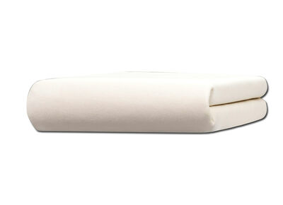 Bella Donna gedraaid jersey stretch hoeslaken WOLWIT